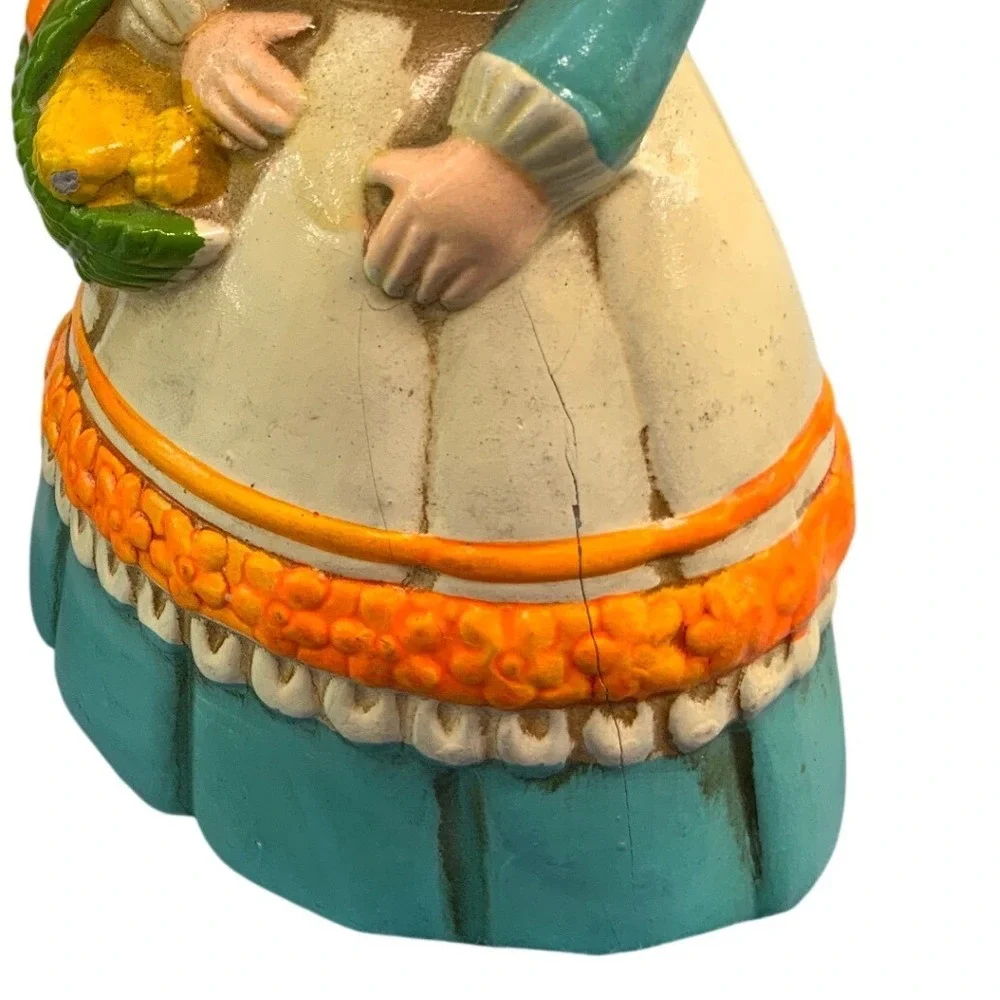 Vintage Inarco Japan Thanksgiving Pilgrim Figurines Set‎ E3481 Mid Century Decor